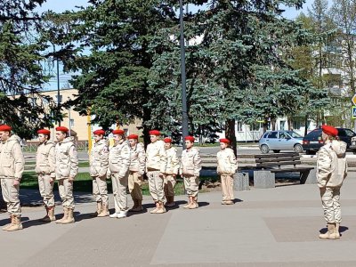 Смотр строя и песни 